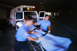 Injuries from car crash